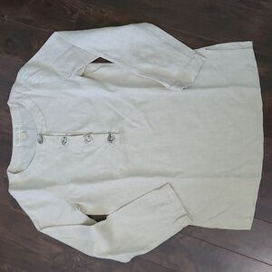 Michael Kors tunic top, 100% Linen, like New!! Size Small